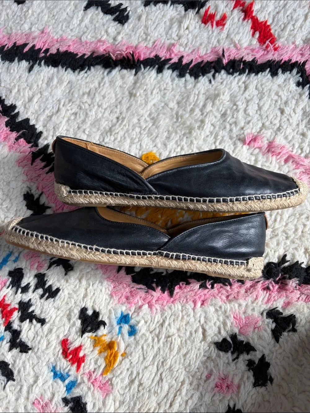 Rag and Bone Leather Espadrilles
